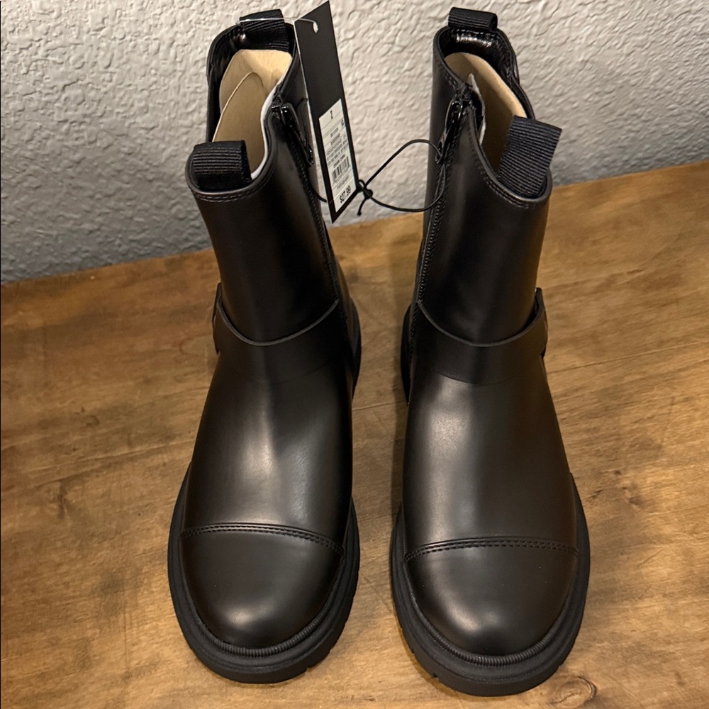 art class Black Kids Ankle Boots with Ring Strap - Picture 2 of 7